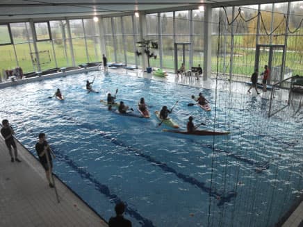 Séance piscine